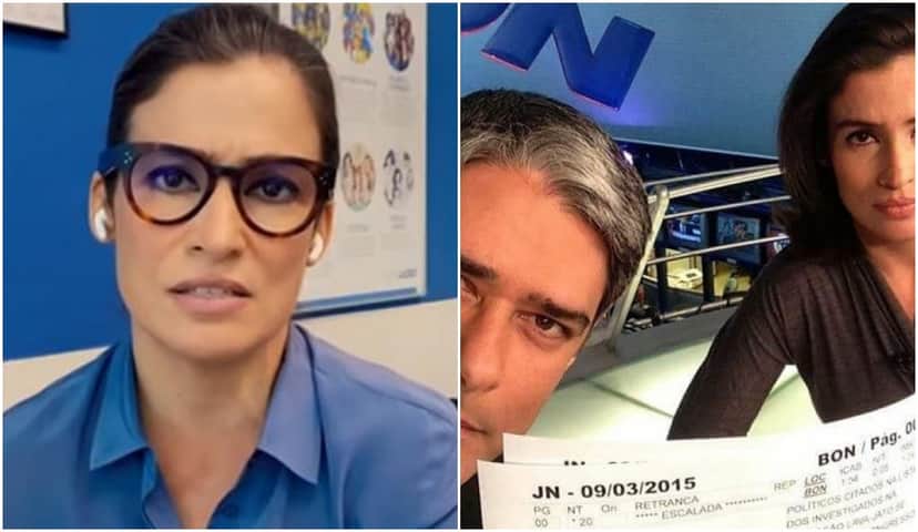 Renata Vasconcellos quebrou o silêncio sobre William Bonner - Foto: Montagem Renata Vasconcellos quebrou o silêncio sobre William Bonner - Foto: Montagem