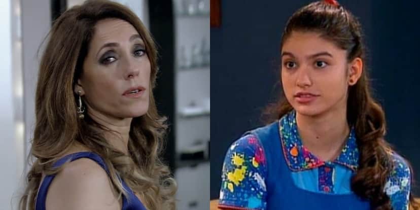 Christiane Torloni (Tereza Cristina) em Fina Estampa e Giovanna Grigio (Mili) em Chiquititas; trama do SBT cresceu em audiência sem enfrentar novela das nove (Foto: Reprodução/Globo/SBT) Christiane Torloni (Tereza Cristina) em Fina Estampa e Giovanna Grigio (Mili) em Chiquititas; trama do SBT cresceu em audiência sem enfrentar novela das nove (Foto: Reprodução/Globo/SBT)