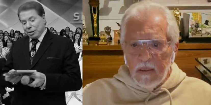 Carlos Alberto de Nóbrega é funcionário de Silvio Santos (Foto: Reprodução/SBT/TV Globo) Carlos Alberto de Nóbrega é funcionário de Silvio Santos (Foto: Reprodução/SBT/TV Globo)