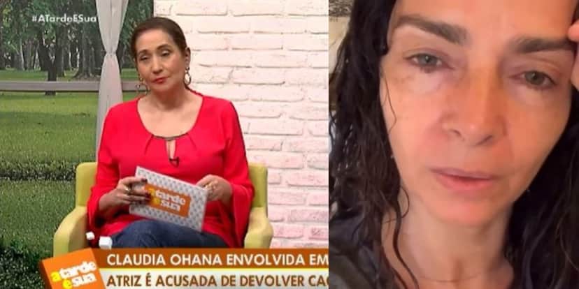 Sonia Abrão detonou Claudia Ohana (Foto: Reprodução/RedeTV!/Instagram) Sonia Abrão detonou Claudia Ohana (Foto: Reprodução/RedeTV!/Instagram)