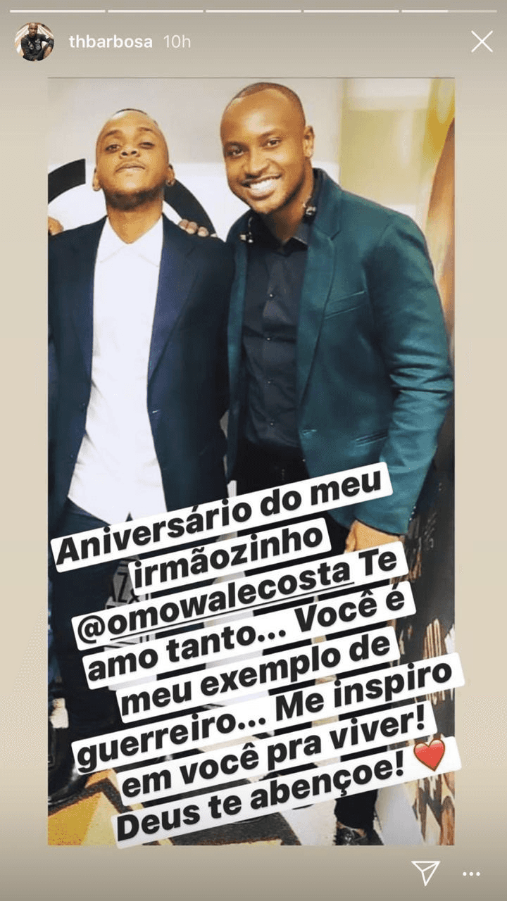 Thiaguinho felicitou um grande amigo (Foto: reprodução/Instagram) Thiaguinho felicitou um grande amigo (Foto: reprodução/Instagram)