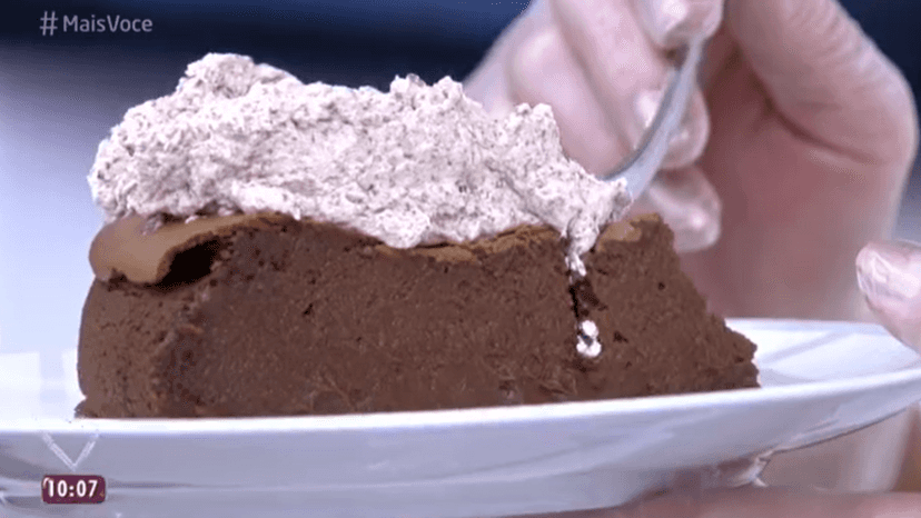 Receitas da Ana Maria Braga: Torta de chocolate cremosa (Foto: Reprodução) Receitas da Ana Maria Braga: Torta de chocolate cremosa (Foto: Reprodução)