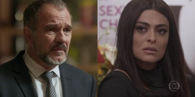 Germano (Humberto Martins) ficará humilhado após vexame com Carolina (Juliana Paes) em Totalmente Demais (Foto: Reprodução/Globo) Germano (Humberto Martins) ficará humilhado após vexame com Carolina (Juliana Paes) em Totalmente Demais (Foto: Reprodução/Globo)