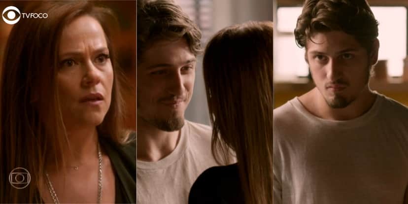 Fotomontagem com Rafael e Lili da novela Totalmente Demais Fotomontagem com Rafael e Lili da novela Totalmente Demais