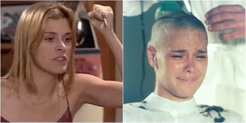 Carolina Dieckmann se consagrou em Laços de Família. (Foto: Montagem/Divulgação) Carolina Dieckmann se consagrou em Laços de Família. (Foto: Montagem/Divulgação)