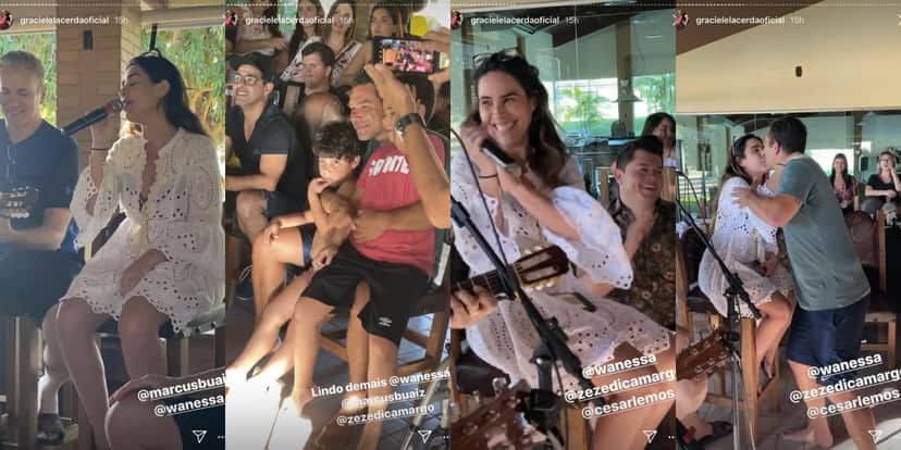Wanessa surpreendeu Marcus Buaiz com uma declaração (Foto: reprodução/Instagram) Wanessa surpreendeu Marcus Buaiz com uma declaração (Foto: reprodução/Instagram)