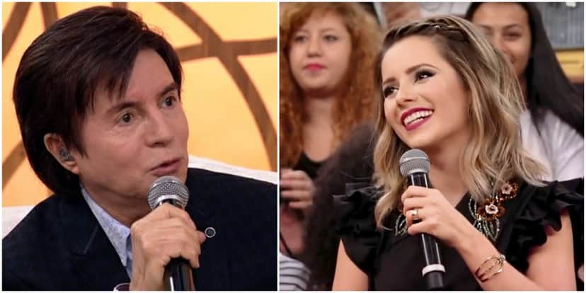 Xororó e Sandy (Reprodução) Xororó e Sandy (Reprodução)