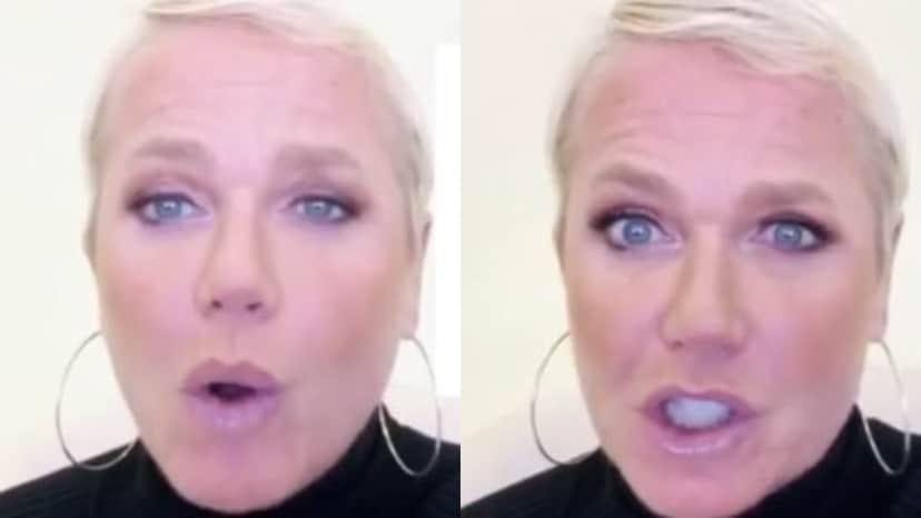 Xuxa apareceu extremamente revoltada em sua coluna da Vogue (Foto: Reprodução/Instagram) Xuxa apareceu extremamente revoltada em sua coluna da Vogue (Foto: Reprodução/Instagram)