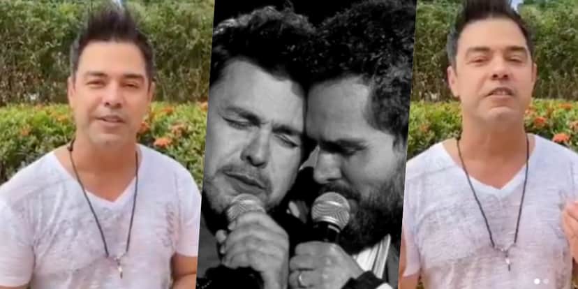 Zezé falou sobre a live com seu irmão (Foto montagem: TV Foco) Zezé falou sobre a live com seu irmão (Foto montagem: TV Foco)