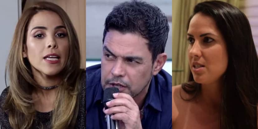 Zezé separou briga de Wanessa e Graciele Lacerda (Foto: Reprodução/TV Globo/Instagram) Zezé separou briga de Wanessa e Graciele Lacerda (Foto: Reprodução/TV Globo/Instagram)