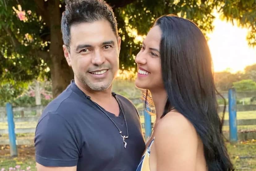Zezé di Camargo com Gracielle de Lacerda - Foto: Reprodução Zezé di Camargo com Gracielle de Lacerda - Foto: Reprodução