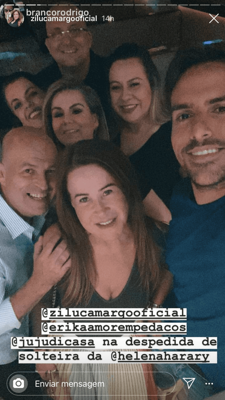 Zilu apareceu em uma despedida de solteira (Foto: reprodução/Instagram) Zilu apareceu em uma despedida de solteira (Foto: reprodução/Instagram)