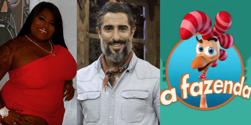 Jojo Toddynho e Marcos Mion; Lista bomba de A Fazenda com novo nome (Foto: Montagem) Jojo Toddynho e Marcos Mion; Lista bomba de A Fazenda com novo nome (Foto: Montagem)