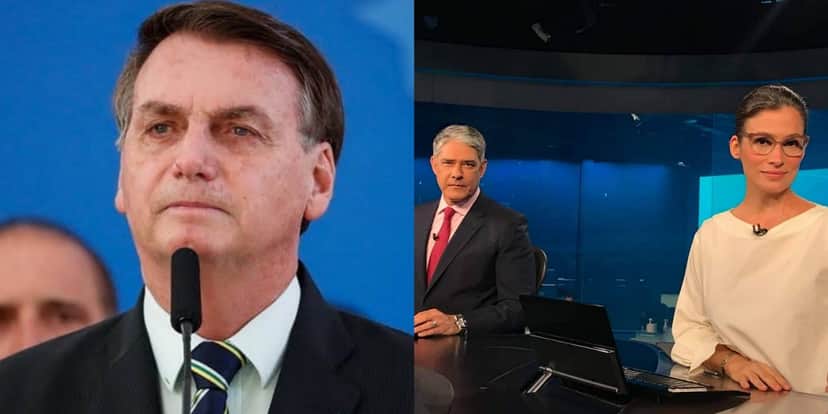 Bolsonaro declara em live que foi acusado por Jornal Nacional de genocídio após declaração de William Bonner (Foto: Reprodução/Instagram) Bolsonaro declara em live que foi acusado por Jornal Nacional de genocídio após declaração de William Bonner (Foto: Reprodução/Instagram)