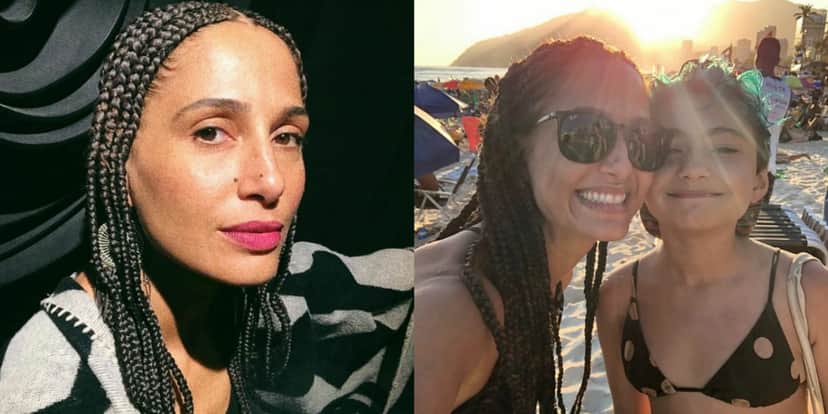 Camila Pitanga e a filha tiveram malária (Foto: Reprodução/Instagram) Camila Pitanga e a filha tiveram malária (Foto: Reprodução/Instagram)