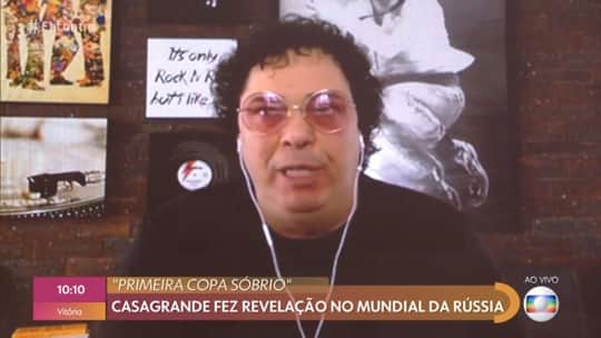 O comentarista Casagrande participou do Encontro com Fátima Bernardes (Foto: Divulgação) O comentarista Casagrande participou do Encontro com Fátima Bernardes (Foto: Divulgação)