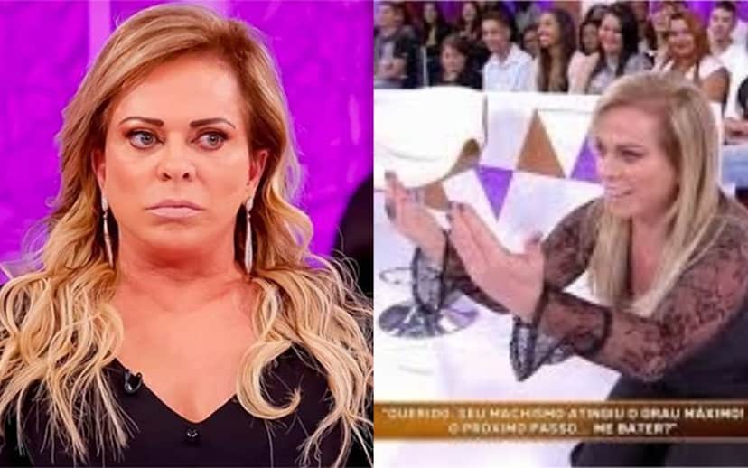 Christina Rocha perdeu a linha ao vivo no Casos de Família (Foto: Divulgação) Christina Rocha perdeu a linha ao vivo no Casos de Família (Foto: Divulgação)