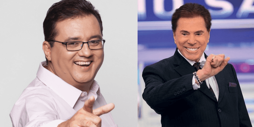 Geraldo Luís e Silvio Santos (Foto: Montagem) Geraldo Luís e Silvio Santos (Foto: Montagem)