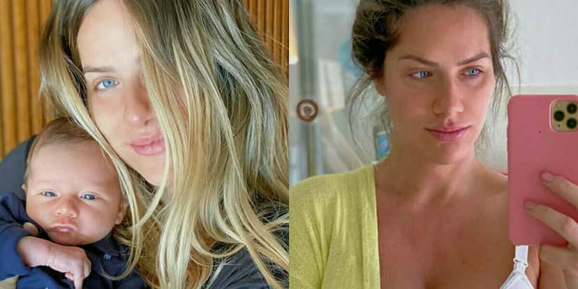 Giovanna Ewbank surge amamentando o filho, Zyan (Foto: Reprodução) Giovanna Ewbank surge amamentando o filho, Zyan (Foto: Reprodução)