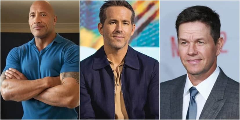 The Rock, Ryan Reynolds e Mark Wahlberg são os três atores mais bem pagos do mundo. (Foto: Montagem/Divulgação) The Rock, Ryan Reynolds e Mark Wahlberg são os três atores mais bem pagos do mundo. (Foto: Montagem/Divulgação)