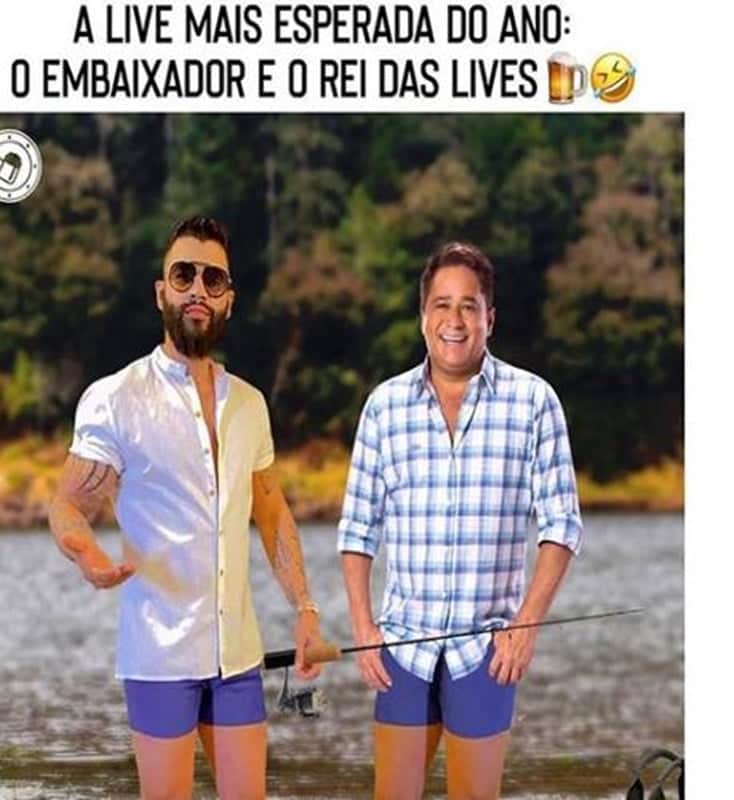 Imagem compartilhada por Leonardo (Foto: Reprodução) Imagem compartilhada por Leonardo (Foto: Reprodução)