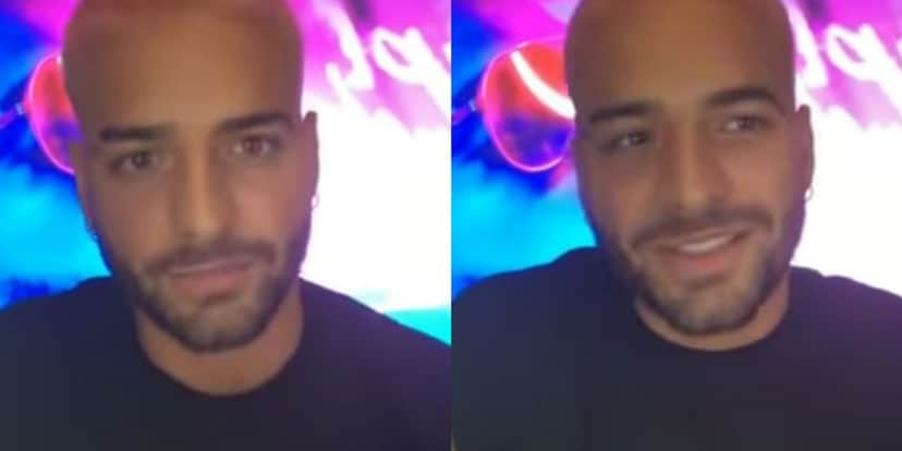 Em live, Maluma explica treta com jogador Neymar (Foto: Reprodução/Instagram) Em live, Maluma explica treta com jogador Neymar (Foto: Reprodução/Instagram)