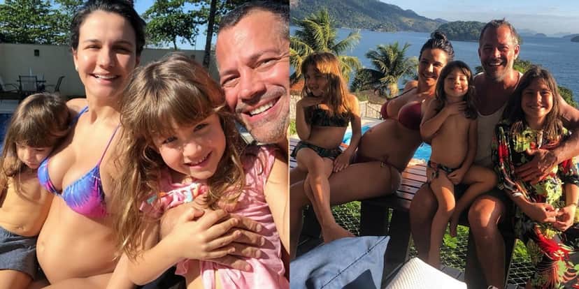 Ator Malvino Salvador e esposa esperam o quarto filho do casal (Foto: Reprodução/Instagram) Ator Malvino Salvador e esposa esperam o quarto filho do casal (Foto: Reprodução/Instagram)