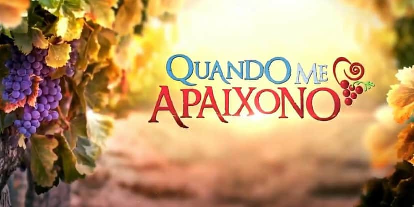 Logo da novela Quando Me Apaixono (Foto: Reprodução) Logo da novela Quando Me Apaixono (Foto: Reprodução)