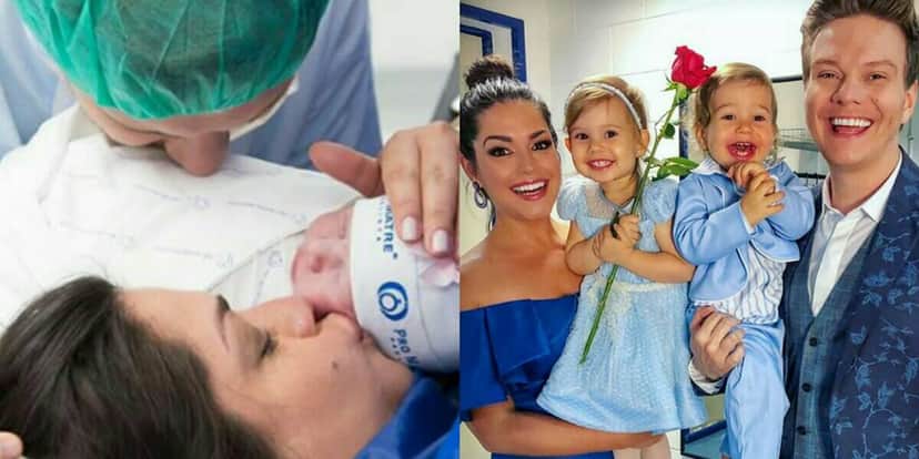 Atriz Thais Fersoza, esposa de Michel Teló, relembra parto de Melinda e emociona (Foto: Reprodução) Atriz Thais Fersoza, esposa de Michel Teló, relembra parto de Melinda e emociona (Foto: Reprodução)