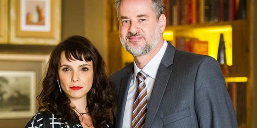 Irene (Débora Falabella) e Eugênio (Dan Stulbach) em A Força do Querer (Foto: Globo/João Miguel Júnior) Irene (Débora Falabella) e Eugênio (Dan Stulbach) em A Força do Querer (Foto: Globo/João Miguel Júnior)