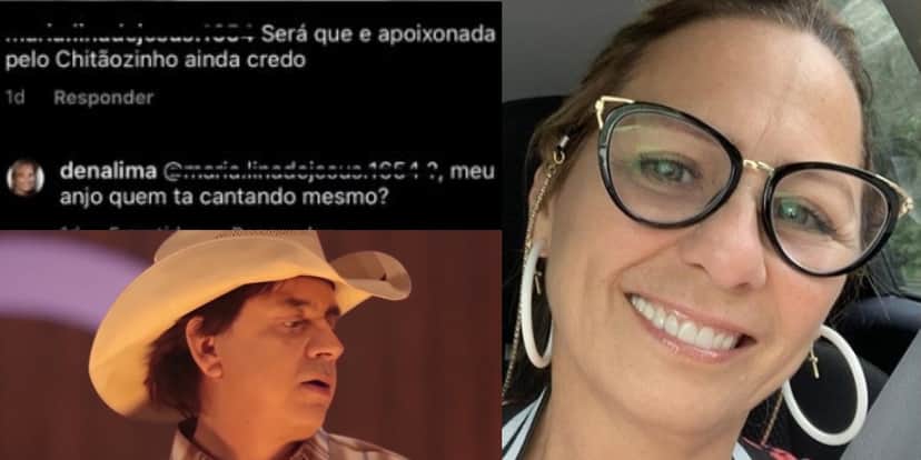 Adenair Lima foi casada com Chitãozinho (Foto: Reprodução/Instagram/YouTube) Adenair Lima foi casada com Chitãozinho (Foto: Reprodução/Instagram/YouTube)