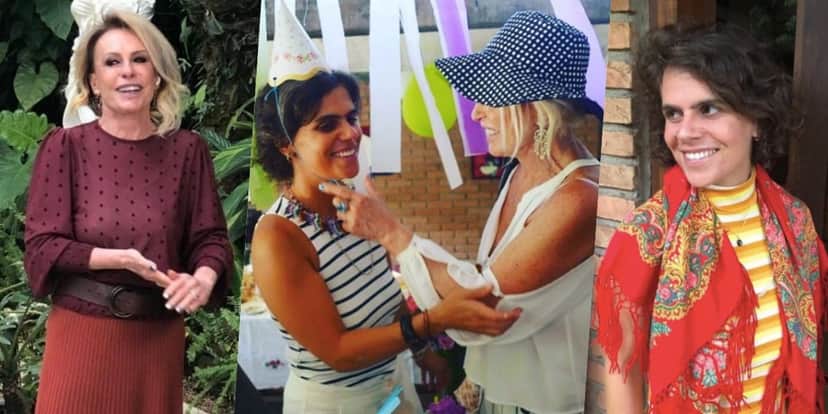 Ana Maria é mãe de Mariana Maffeis (Foto: montagem) Ana Maria é mãe de Mariana Maffeis (Foto: montagem)