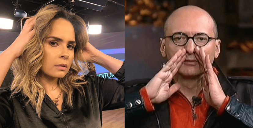 Ana Paula Renault rebate comentário de Britto Jr. (Foto: Montagem/Instagram) Ana Paula Renault rebate comentário de Britto Jr. (Foto: Montagem/Instagram)