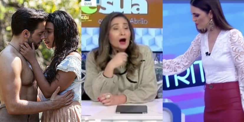 Escrava Mãe, A Tarde é Sua e Triturando foram destaques de audiência (Foto: Reprodução/Record/RedeTV!/SBT) Escrava Mãe, A Tarde é Sua e Triturando foram destaques de audiência (Foto: Reprodução/Record/RedeTV!/SBT)