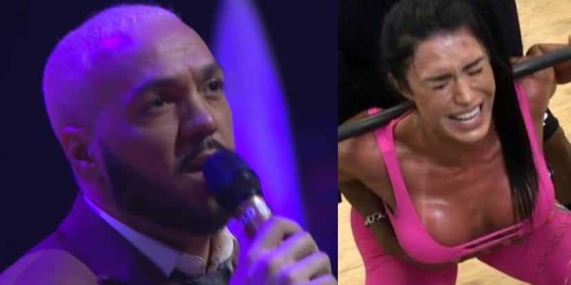 Belo e Gracyanne Barbosa passam por perrengues (Foro: Reprodução/YouTube/Instagram) Belo e Gracyanne Barbosa passam por perrengues (Foro: Reprodução/YouTube/Instagram)