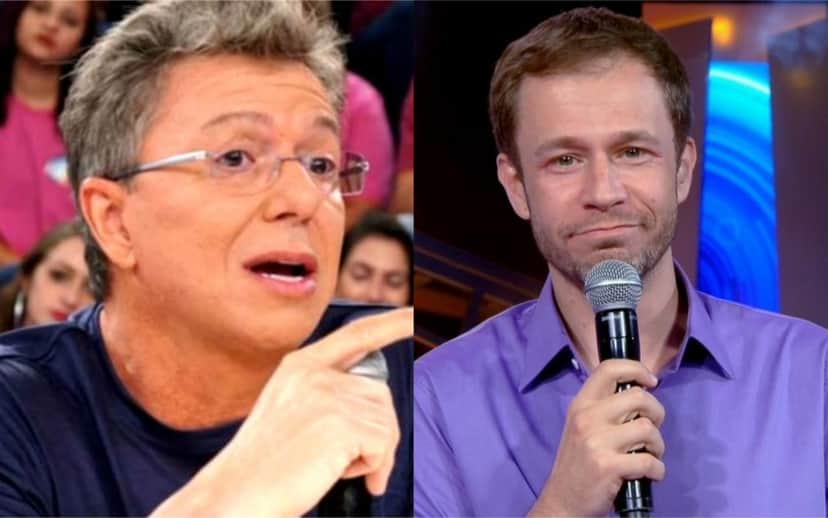 Boninho e Tiago Leifert trabalham juntos para o BBB 21 (Foto: Divulgação) Boninho e Tiago Leifert trabalham juntos para o BBB 21 (Foto: Divulgação)