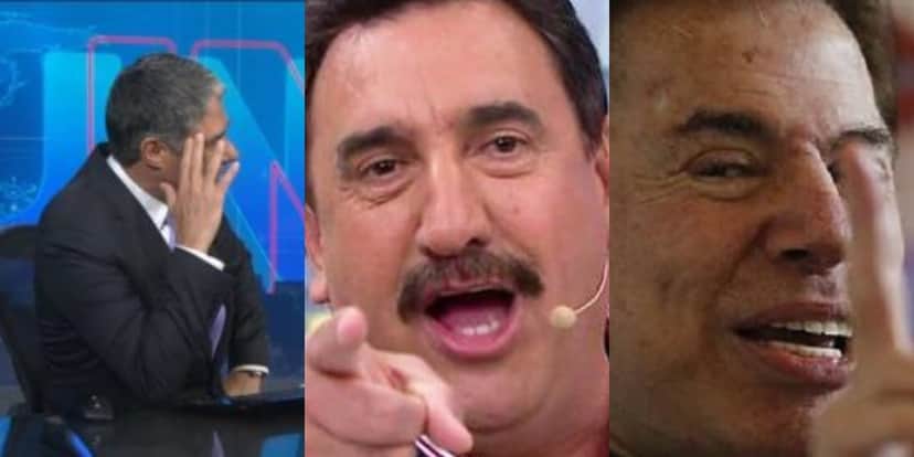 Ratinho virou matéria no Jornal Nacional e quase foi demitido por Silvio Santos (Foto: Reprodução/TV Globo/SBT) Ratinho virou matéria no Jornal Nacional e quase foi demitido por Silvio Santos (Foto: Reprodução/TV Globo/SBT)