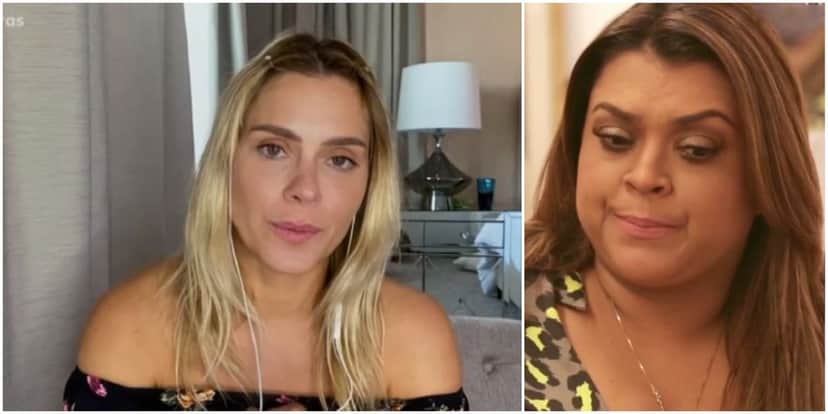 Preta Gil disse que achava Carolina Dieckmann "metida" (Reprodução) Preta Gil disse que achava Carolina Dieckmann "metida" (Reprodução)