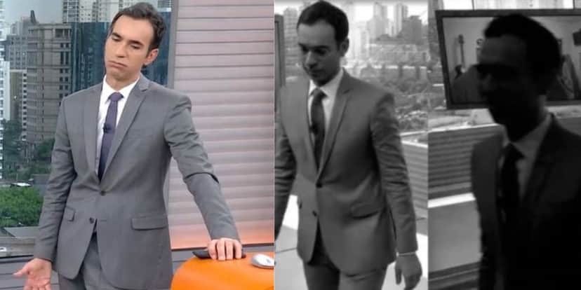 Cesar Tralli apagou as luzes no "SP1" após morte de Rodrigo Rodrigues (Foto: Reprodução/TV Globo)