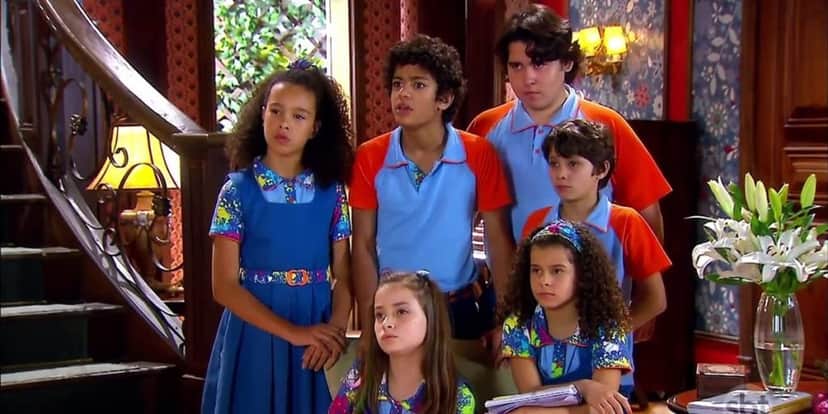 Cena de Chiquititas. (Foto: Reprodução) Cena de Chiquititas. (Foto: Reprodução)