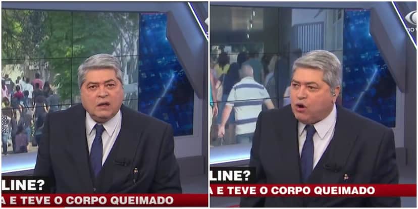 Datena poderá deixar a Band para concorrer na política (Reprodução) Datena poderá deixar a Band para concorrer na política (Reprodução)