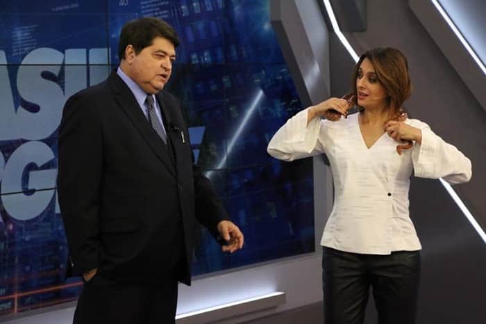 Datena concorreria com Cátia Fonseca se aceitasse convite de Silvio Santos - Foto: Reprodução Datena concorreria com Cátia Fonseca se aceitasse convite de Silvio Santos - Foto: Reprodução