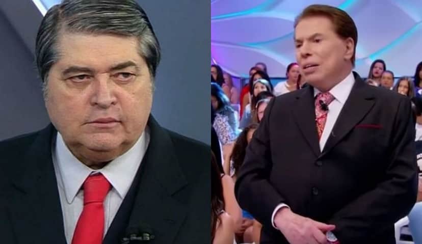 Datena foi surpreendido com decisão de Silvio Santos - Foto: Reprodução/Montagem Datena foi surpreendido com decisão de Silvio Santos - Foto: Reprodução/Montagem