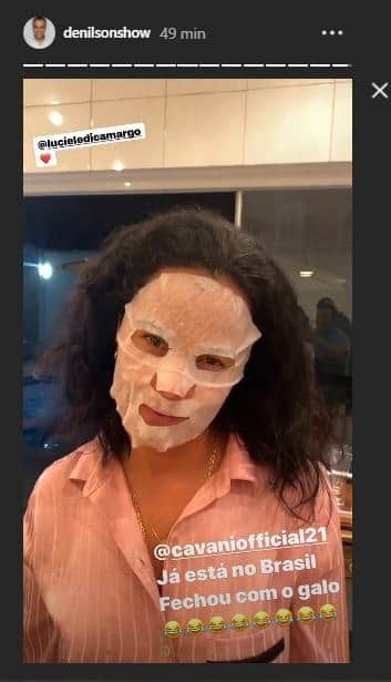 O ex-jogador de futebol fez piada com a própria esposa (Foto: Reprodução) O ex-jogador de futebol fez piada com a própria esposa (Foto: Reprodução)