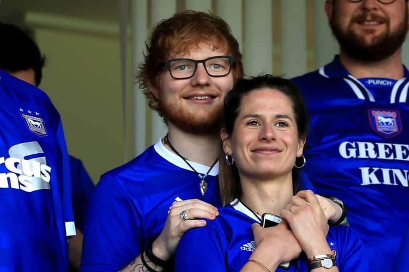 Ed Sheeran e Cherry Seaborn (Foto: Reprodução) Ed Sheeran e Cherry Seaborn (Foto: Reprodução)