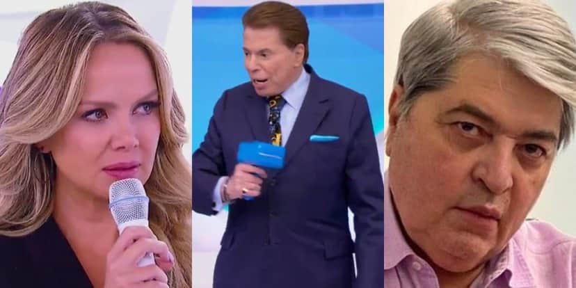 Eliana, Silvio Santos e Datena (Foto: Reprodução/SBT/Instagram) Eliana, Silvio Santos e Datena (Foto: Reprodução/SBT/Instagram)