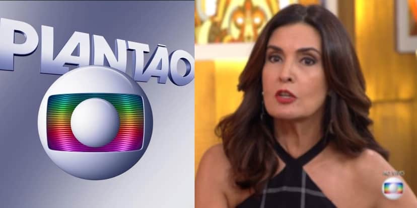 Fátima Bernardes deu notícia urgente no Encontro (Foto: Reprodução/TV Globo) Fátima Bernardes deu notícia urgente no Encontro (Foto: Reprodução/TV Globo)