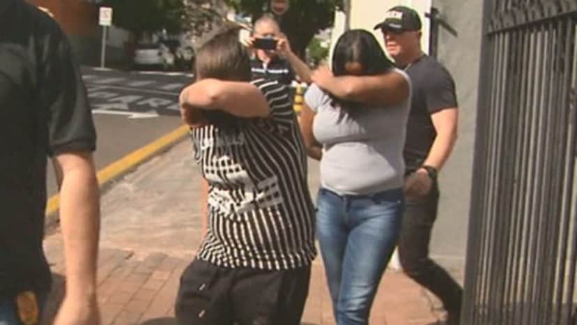 O momento da prisão da filha de Belchior - Foto: Reprodução O momento da prisão da filha de Belchior - Foto: Reprodução