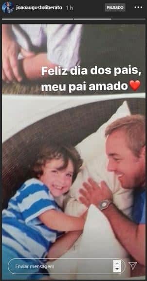 Filho de Gugu Liberato comove fãs com homenagem para o falecido pai - (Arquivo Pessoal) Filho de Gugu Liberato comove fãs com homenagem para o falecido pai - (Arquivo Pessoal)