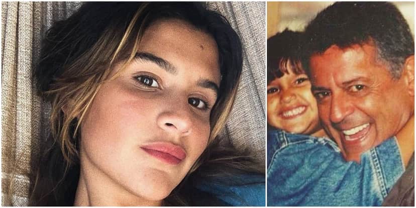 Giulia Costa ao lado do pai, Marcos Paulo (Reprodução) Giulia Costa ao lado do pai, Marcos Paulo (Reprodução)